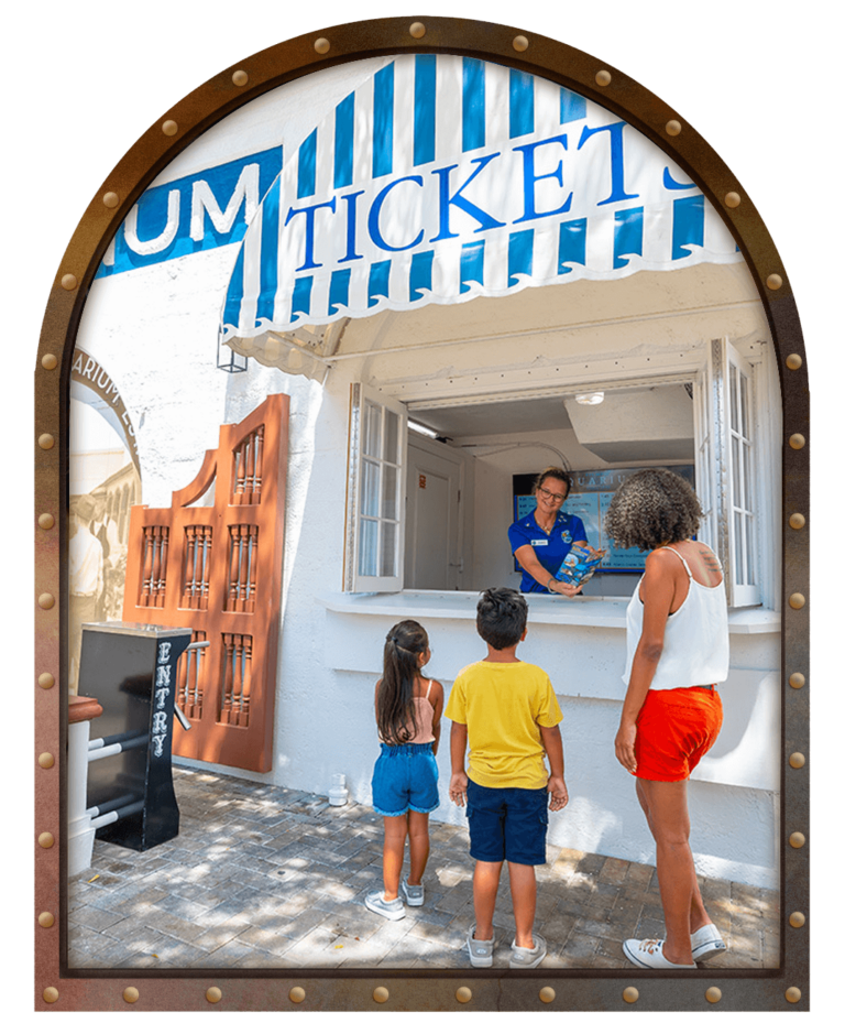 key west aquarium ticket kiosk